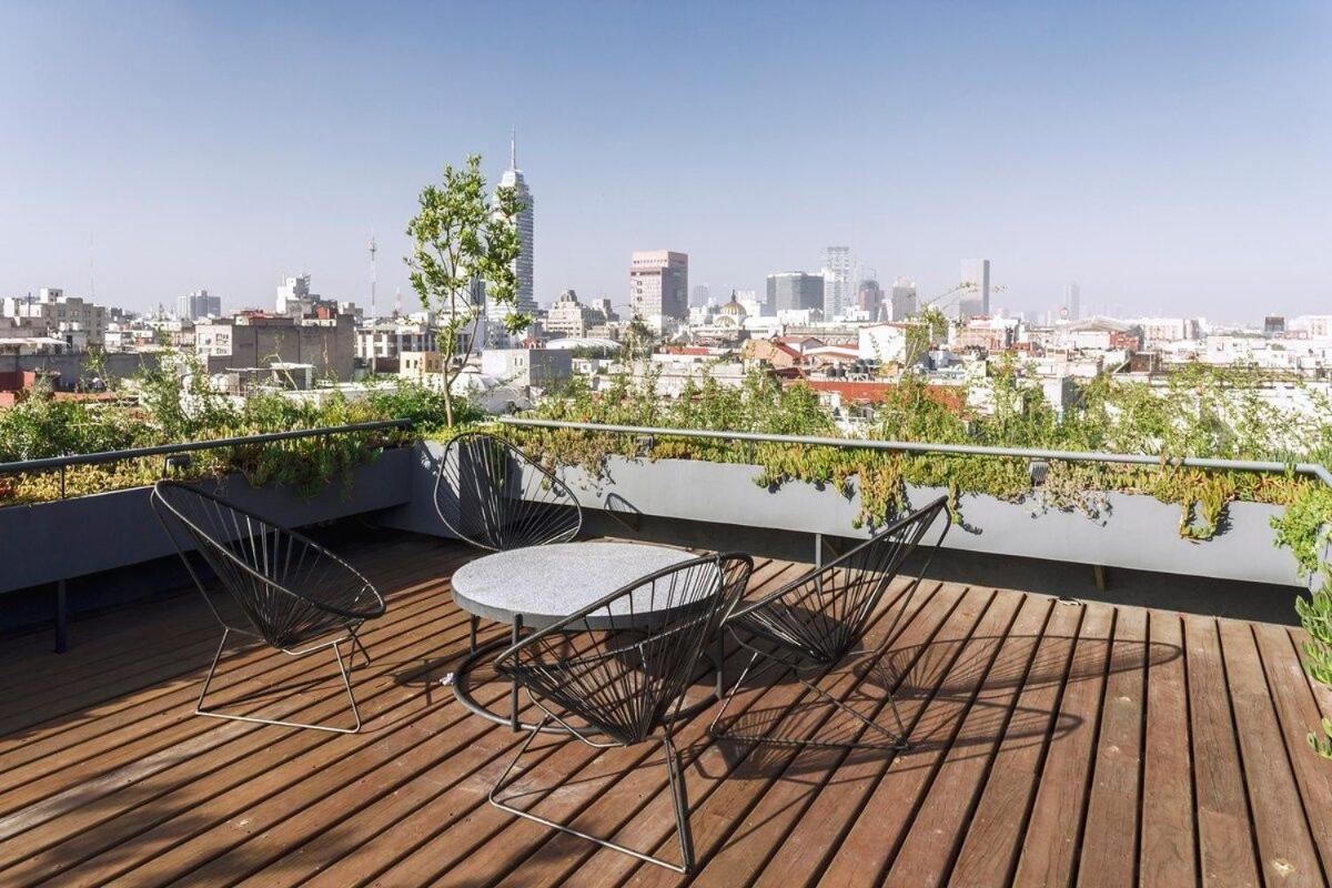 Апартаменты Exclusivo Loft A Pasos Del Zocalo No Lo Pierdas Мехико Экстерьер фото